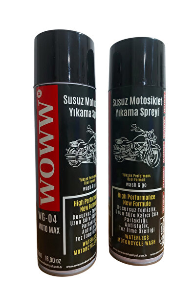 woww Motosiklet Sususuz Yıkama