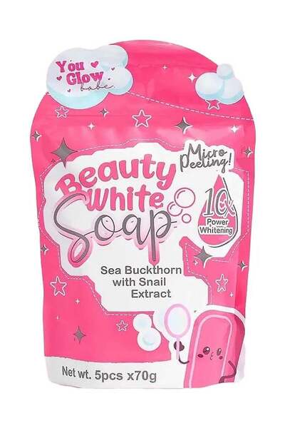 You Glow babe Beauty White Soap by – 5x70g Bars