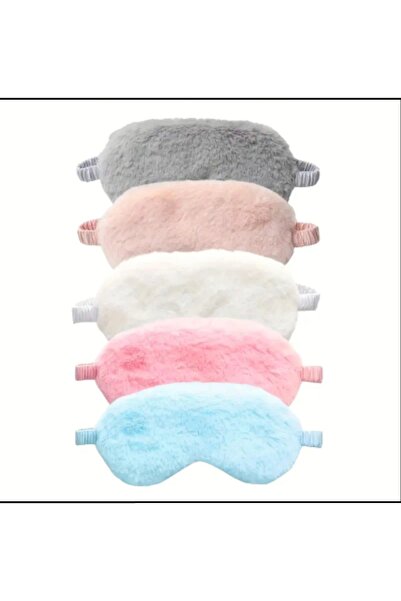 ORGANICYOU Dongguan Quantity 5 Soft Plush Eye Mask - Suitable for Travel, Yog...