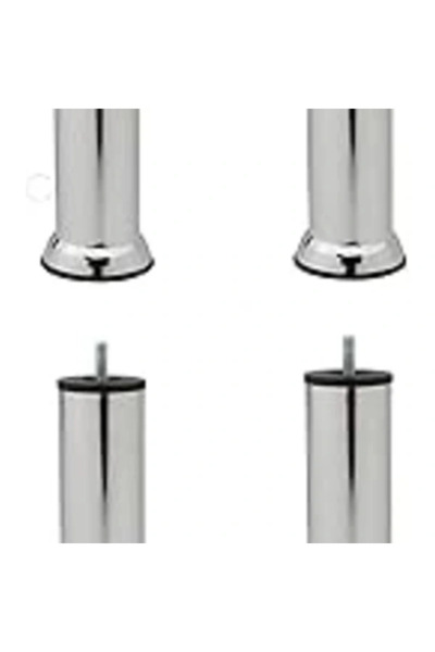 AyrStore Mobilya Kanepe Baza Koltuk Çekyat Yükseltme Ayağı Kalın Diş M10 Krom...