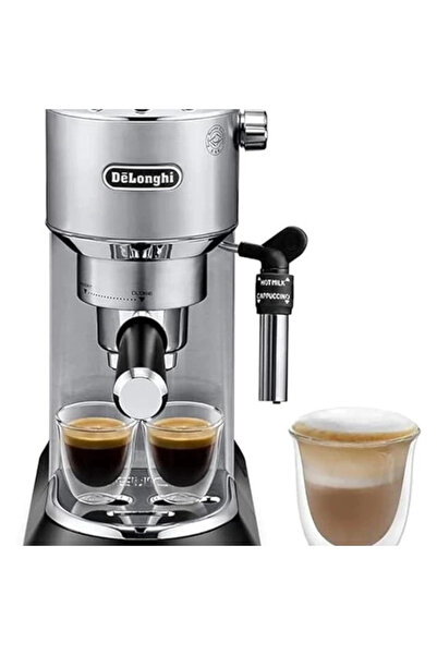 AyrStore De'Longhi Dedica Manuel Espresso Makinesi, 15 cm Genişlik, 1 L Kapas...