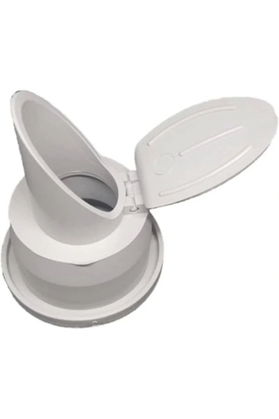 AyrStore Kuis Çekvalfli Adaptör Conta Ø50 Lavabo Eviye Gider Koku Önleyici Mu...