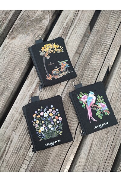 JANJAN Coin Purse,Organizer,Small Wallet with Zipper,Canvas Wallet,Kids Wallet,Gift Wallet