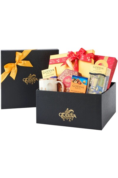Godiva Premium Siyah Yeni Yıl Kutusu