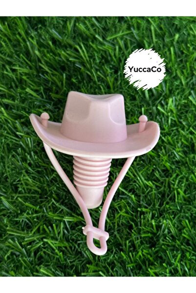 YuccaCo Accessorize Your Life Kovboy Şapkası Figür Şişe Tıpası/Şapka Şarap Şi...