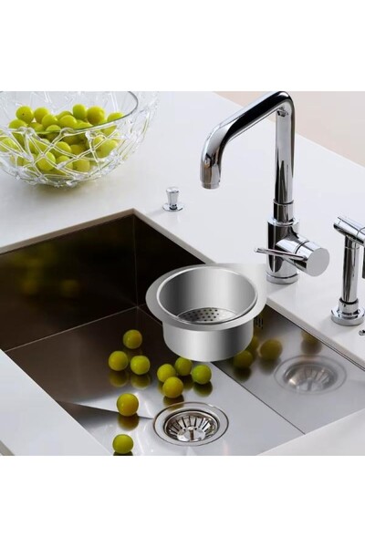 Brentino Kuğu Tasarımlı Paslanmaz Çelik Lavabo Drenaj Sepeti Askılı