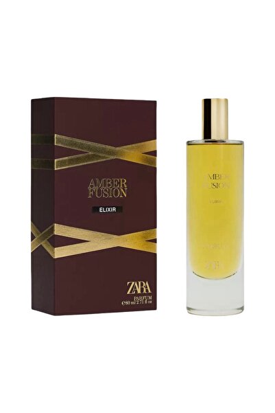 Zara AMBER FUSION ELIXIR KADIN PARFUM 80 ML (2.71 FL. OZ).