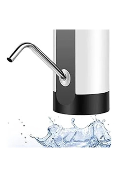 AyrStore Sarjlı Otomatik Damacana Su Pompası Çift Motorlu Usb Şarj Edilebilir