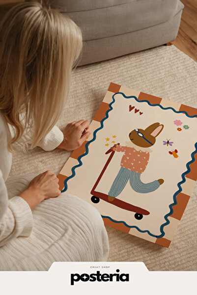 Posteria vintage 1960s, Bebek Ve Çocuk Odası, Çocuk Odası Dekorasyonu, Çocuk ...