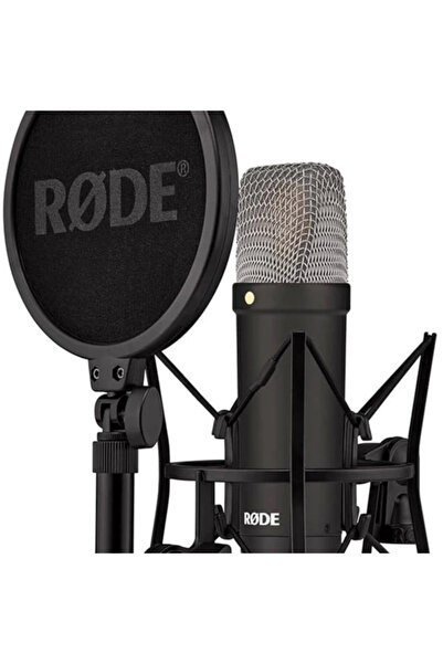 AyrStore RODE NT1 Signature Series Large Diaphragm Condenser Mikrofon (Siyah)