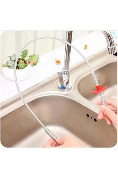 AyrStore Clamp Tıkalı Lavabo Ve Gider Boruları Açma Aparatı Kıskaçlı