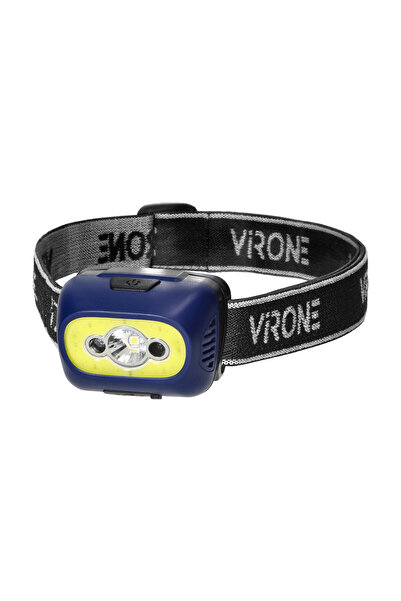 Orno Lampa frontala cu senzor de miscare, Orno, Led, Albastru