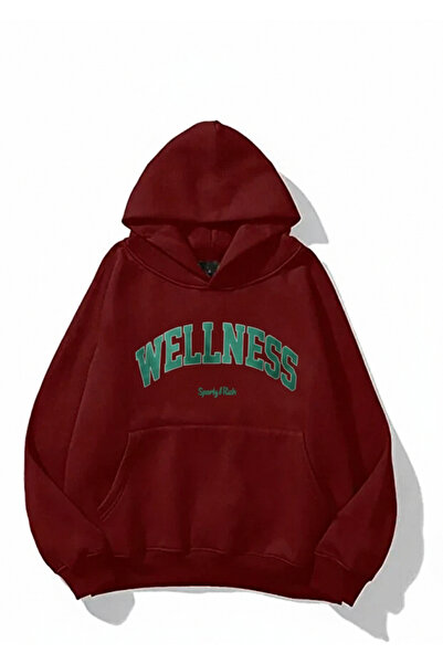 Mayer Butik Unisex muška/ženska wellness majica sa kapuljačom i širokim krojem