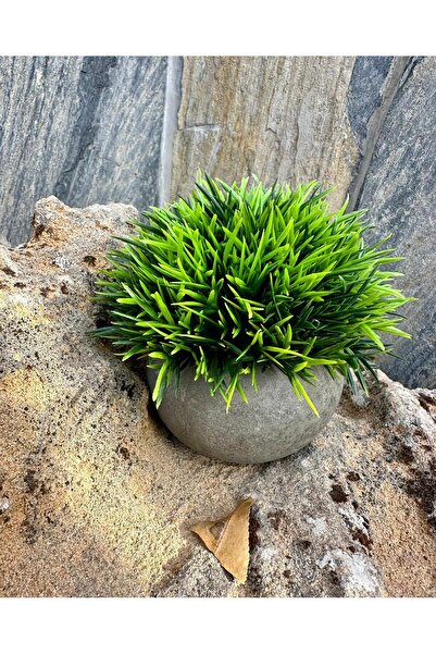 FB Cup كرة عشب صناعي فاخرة باللون الرمادي أزرق بلون الكوبالت ıda زهرة تزيينية...