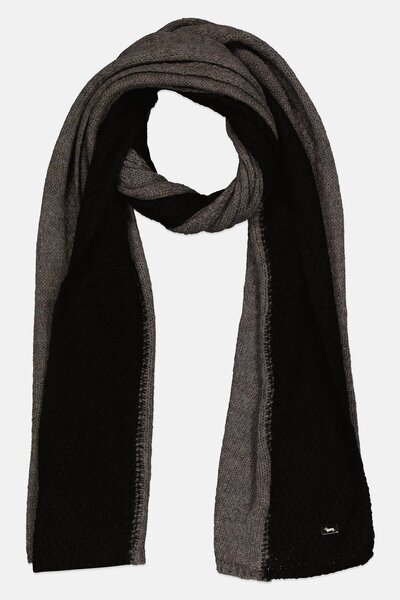 Harmont & Blaine Women Crochet Scarves, Dark Grey