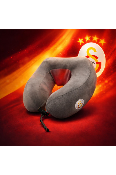Galatasaray Lisanslı Bandrollü Premium Titreşimli Boyun Masaj Yastığı