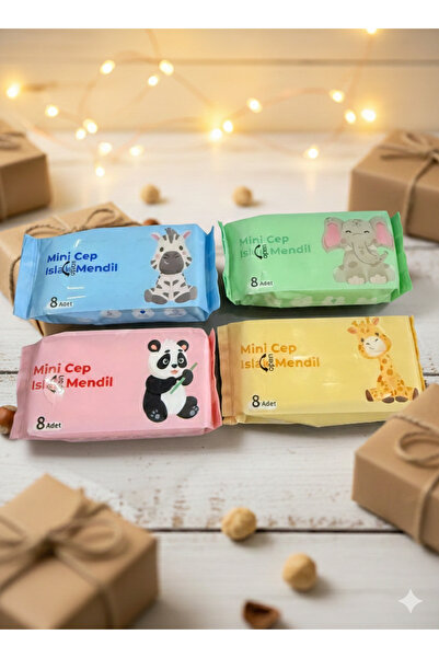 TriVox3D MİNİ CEP ISLAK MENDİL ÇEŞİTLERİ (1 ADET)