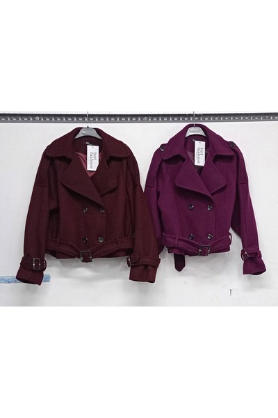 MODAGK Lined Belted Cashmere Coat/Trench Coat