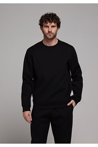 Colin's Regular Fit Erkek Siyah Sweatshirt