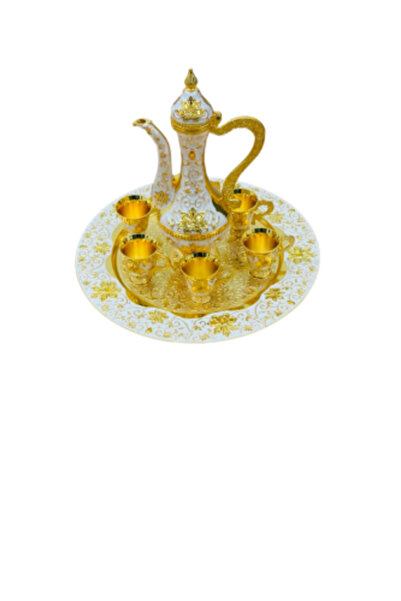 genernic طقم إبريق قهوة وأكواب رويال