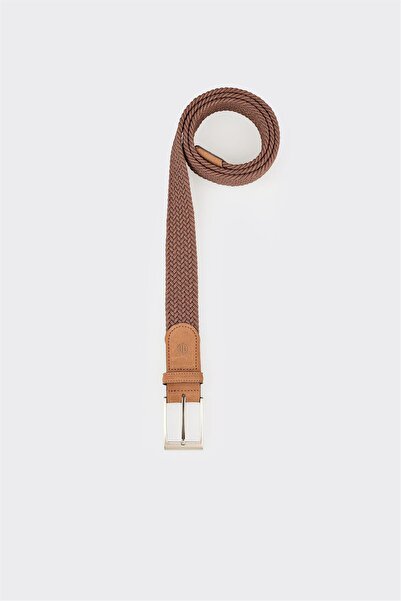 Elle Shoes Kahve Deri Erkek Kemer