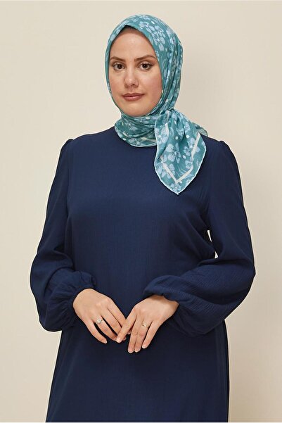 Alvina Natural Flower Patterned Scarf 8559