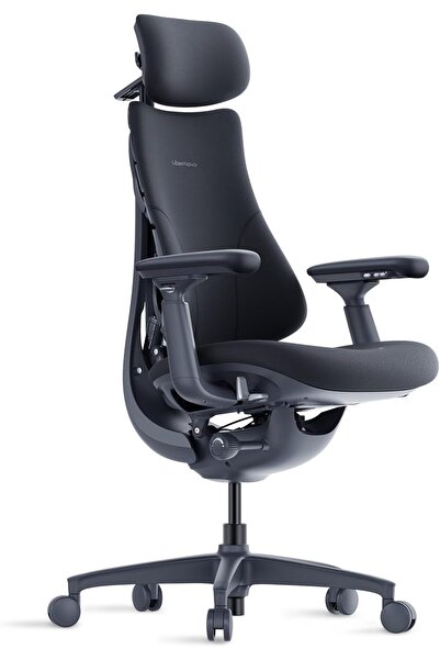Libernovo Ergonomic Office Chair - Comfy Adjustable Desk Chair with Adaptive Lumbar Support