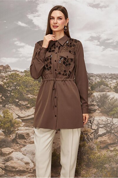 Alvina Tunic with Tie at the Waist 46161