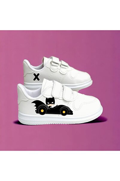 archiepet Μαύρα αθλητικά παπούτσια για αγόρια με στάμπα υπερήρωων με μάσκες