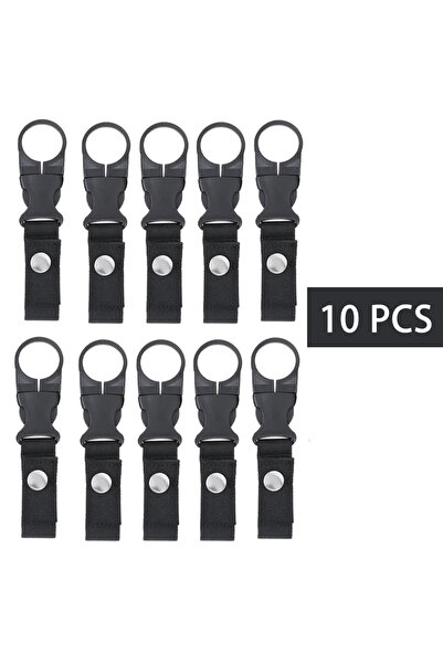 Choice BK-10PCS Webbing Buckle Hook Water Bottle Holder Clip Outdoor Nylon ED...