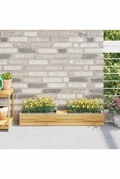 vidaxl Flower Boxes for Euro Pallets 12 pcs Grey 36x13.5x9.5 cm PP