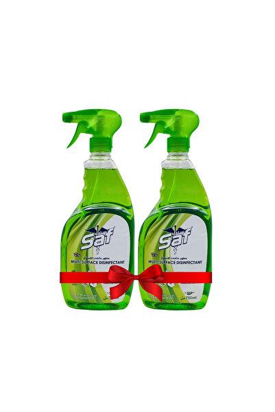 Saf Disinfectant Multi-Purpose Cleaner Spray 750ML (Pack of 2) Kills 99.9% of Germs & Bacteria