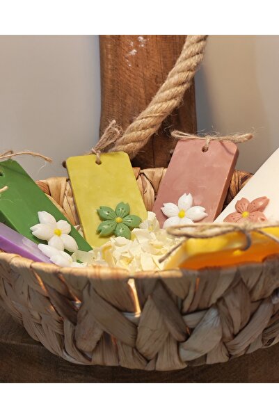 Han Crafts Dekoratif Hediyelik Papatya Desenli Kokulu Sabun 2'li