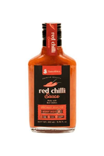 Taste Africa صوص الفلفل الأحمر الحار نباتي وخالي من السكر _ من تيست أفريكا