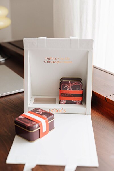 Echoes Candle & Scent Lab. New Beginnings Teneke Hediye Çantası