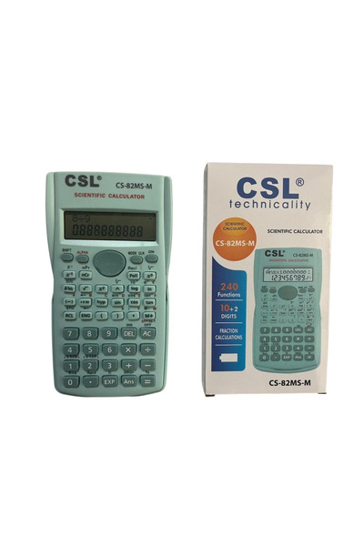 CSL Cs-82Ms-M Mavi Fonksiyonel Hesap Makinesi
