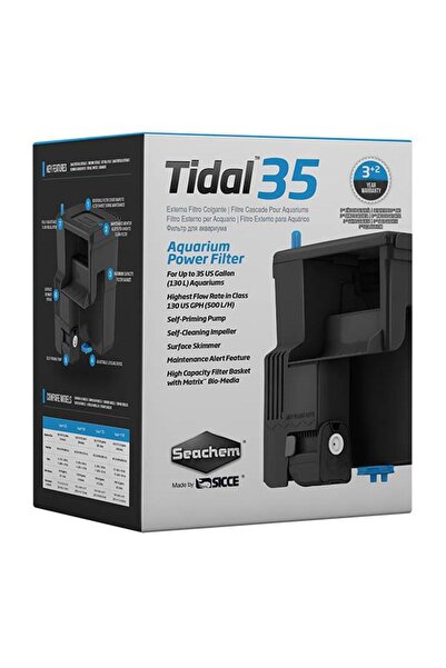 Seachem فلتر تيدال 35 بسعة 500 لتر/ساعة