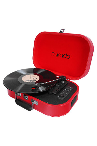 Mikado Nostalgia Mn-101 Pikap Kırmızı Usb+Rca+Bluetooth Destekli Müzik Kutusu