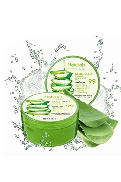 Naturals جل الصبار الملطف والمهدى للبشرة غني بالصبار 99% 300 مل
