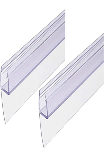 ROBUSTLINE 2 Meter Durable Translucent Weather Stripping Seal Sweep with Drip Rail | Shower Door PVC