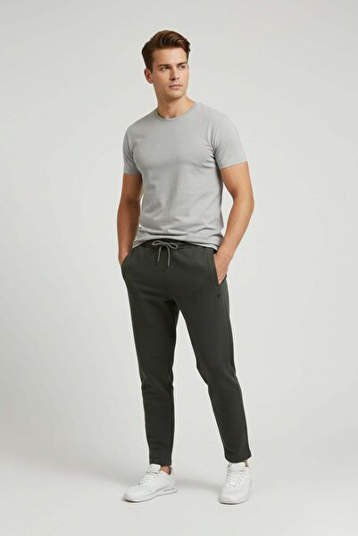 Fulla Moda Printed Sweatpants with Tie-Up Waist