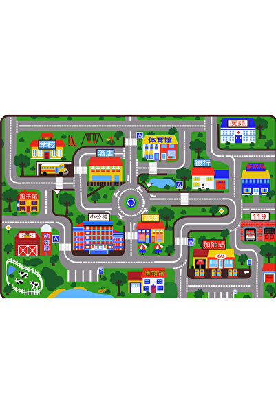 Factory Price - Road Map Rug