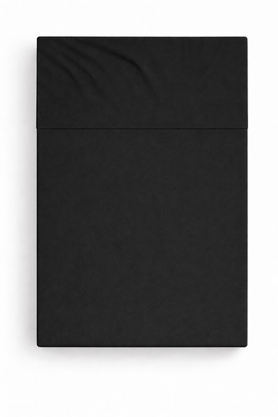 İQON Flat Sheet Single Size Black