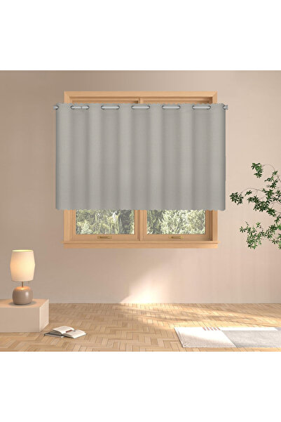 Choice 60x98cm Grey A Beige Opaque Home Woven Short Curtain, Lace Art Curtain...