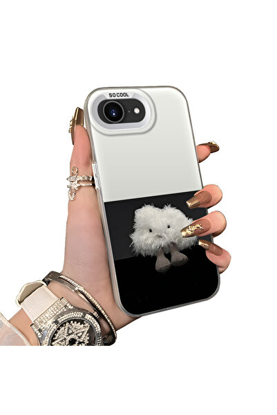 ucuc حافظة سيليكون متوافقة مع آيفون 16e بحافة صلبة ومضادة للسقوط وتصميم كرات ...