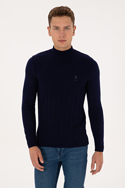 U.S. Polo Assn. Men's Navy Blue Sweater 50315037-Vr033