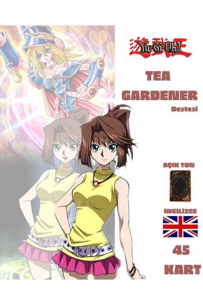 Cakmak Oyun Dukkani Yu-Gi-Oh! İngilizce Tea Gardner Destesi 45 Yugioh Kartı