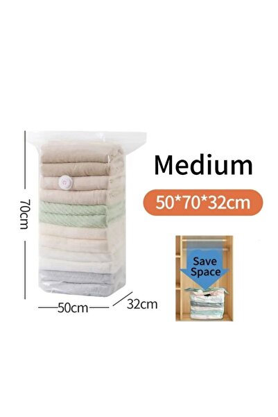 Choice أكياس تخزين بلاستيكية كبيرة قابلة لإعادة الاستخدام، مقاس 50×70×38 سم، ...