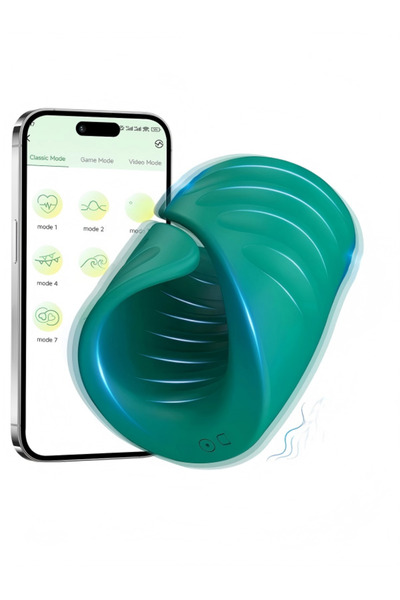 High-end luxury جهاز تدليك للرجال، تدليك للمعصم، 9 أوضاع اهتزاز، مقاوم للماء بمعيار IP7، قابل للتحكم عبر التطبيق.