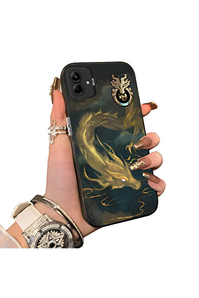 ucuc حافظة سيليكون متوافقة مع هاتف سامسونج جالاكسي A04 ذات حافة صلبة ومضادة ل...